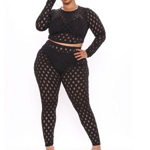 Sexy ❣️Distressed Legging Set